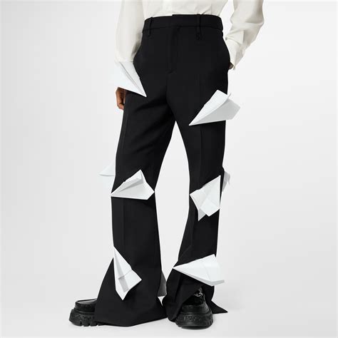 louis vuitton paper airplane suit|Paper Airplanes Split Trousers .